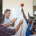 Déda é recebido com festa pelos índios xocós ao entregar a restauração da Igreja de São Pedro   - Foto: Mario Sousa