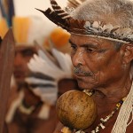 Déda é recebido com festa pelos índios xocós ao entregar a restauração da Igreja de São Pedro   - Foto: Mario Sousa