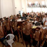 Déda é recebido com festa pelos índios xocós ao entregar a restauração da Igreja de São Pedro   - Foto: Mario Sousa