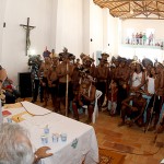 Déda é recebido com festa pelos índios xocós ao entregar a restauração da Igreja de São Pedro   - Foto: Mario Sousa