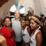 Déda é recebido com festa pelos índios xocós ao entregar a restauração da Igreja de São Pedro   - Foto: Mario Sousa