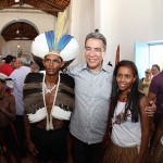 Déda é recebido com festa pelos índios xocós ao entregar a restauração da Igreja de São Pedro   - Foto: Mario Sousa