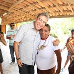 Déda é recebido com festa pelos índios xocós ao entregar a restauração da Igreja de São Pedro   - Foto: Mario Sousa