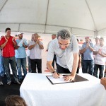 Governador entrega a pavimentação de 13 ruas em Porto da Folha - Fotos: Marcos Rodrigues/ASN