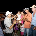 Déda inaugura praça no povoado Linda França