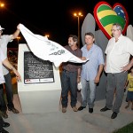 Déda inaugura praça no povoado Linda França
