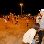 Déda inaugura praça no povoado Linda França