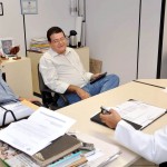 Secretário de Saúde visita o Hospital e Maternidade Santa Izabel - Visita ao centro cirúrgico