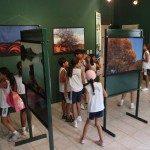 Alunos visitam exposição da Semarh no Museu de Xingó - Fotos: Ascom/Semarh