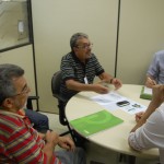 Banese promove o plantio de árvores em Aracaju - Dirigentes do Banese e da Emsurb em reunião na sede do Banco em Aracaju / Foto: Ascom/Banese