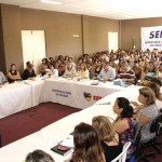 Diretores de escolas da DEA discutem soluções para melhoria dos índices do IDEB na Semana de Planejamento Estratégico - Fotos: Juarez Silveira/Seed