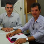 Secretário de Saúde recebe visita do deputado federal Laércio Oliveira  - O secretário de Estado da Saúde