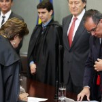 Governador e o ministro Lewandowski são homenageados durante posse no Tribunal Regional Eleitoral - Fotos: Marco Vieira/ASN