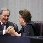 Governador e o ministro Lewandowski são homenageados durante posse no Tribunal Regional Eleitoral - Fotos: Marco Vieira/ASN