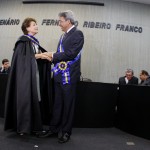 Governador e o ministro Lewandowski são homenageados durante posse no Tribunal Regional Eleitoral - Fotos: Marco Vieira/ASN