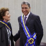 Governador e o ministro Lewandowski são homenageados durante posse no Tribunal Regional Eleitoral - Fotos: Marco Vieira/ASN
