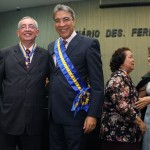 Governador e o ministro Lewandowski são homenageados durante posse no Tribunal Regional Eleitoral - Fotos: Marco Vieira/ASN