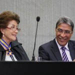 Governador e o ministro Lewandowski são homenageados durante posse no Tribunal Regional Eleitoral - Fotos: Marco Vieira/ASN