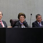Governador e o ministro Lewandowski são homenageados durante posse no Tribunal Regional Eleitoral - Fotos: Marco Vieira/ASN
