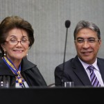Governador e o ministro Lewandowski são homenageados durante posse no Tribunal Regional Eleitoral - Fotos: Marco Vieira/ASN