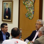Jackson Barreto reúnese com o presidente nacional da UGT -