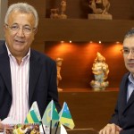 Jackson Barreto recebe visita de cortesia do senador Eduardo Amorim -