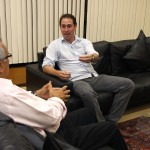Jackson Barreto recebe visita do prefeito de Santa Rosa de Lima -