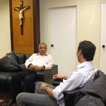 Jackson Barreto recebe visita do prefeito de Santa Rosa de Lima -