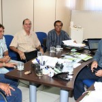 Diretoria da Aease visita secretário da Agricultura - O secretário de Estado da Agricultura e do Desenvolvimento Rural (Seagri)