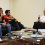 Governador em exercício reúnese com o presidente da Uses - Fotos: Marco Vieira/ASN