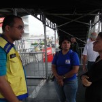 Defesa Civil inspeciona camarotes da Micarana e Socorro Folia - Fotos: Ascom/Seides