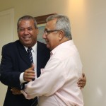 Jackson Barreto recebe visita dos vereadores aracajuanos - O governador em exercício