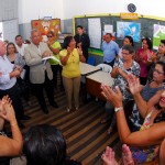 Governador em exercício anuncia reforma da escola estadual onde iniciou seus estudos -