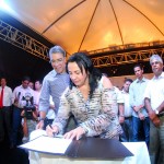 Déda prestigia inauguração de mercado em Carira -