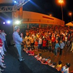 Déda prestigia inauguração de mercado em Carira -