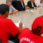 Governador em exercício busca soluções para demandas do MST - Fotos: Marcelle Cristinne/ASN