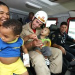 Páscoa e Dia do PM se transformam em festa para crianças da oncologia - Fotos: Márcio Dantas