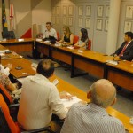 Secretário esclarece situação dos hospitais regionais junto ao MPE - Fotos: Wellington Barreto