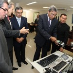 Déda recebe o presidente do TSE e anuncia recadastramento biométrico em SE -