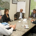 Governador recebe visita de cortesia da diretoria do Banco do Brasil -