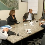 Governador recebe visita de cortesia da diretoria do Banco do Brasil -
