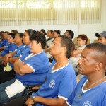Trabalhadores da Seides participam de palestra sobre combate à dengue - Fotos: Edinah Mary/Seides