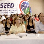 Diretores de escolas da DEA discutem soluções para melhoria dos índices do IDEB na Semana de Planejamento Estratégico - Fotos: Juarez Silveira/Seed