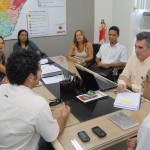 Secretário de Estado da Saúde recebe o prefeito de Neópolis - Fotos: Wellington Barreto