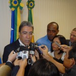 Marcelo Déda retorna ao cargo de governador titular após 13 dias afastado por motivos de férias  - Foto: Marco Vieira/ASN