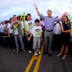 Governador inaugura rodovia que liga Glória a Carira -