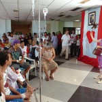 Trenzinho anima crianças da Oncologia na Semana de Combate ao Câncer - O passeio faz parte da programação em homenagem a Semana Mundial de Combate ao Câncer