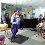 Trenzinho anima crianças da Oncologia na Semana de Combate ao Câncer - O passeio faz parte da programação em homenagem a Semana Mundial de Combate ao Câncer