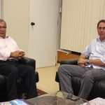 Jackson Barreto recebe visita do prefeito de Santa Rosa de Lima -