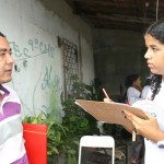 Censo Educacional faz levantamento no conjunto Santa Lúcia - Fotos: Juarez Silveira/Seed
